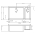 Zlewozmywak Reginox OHIO 500x400 mm + 180x400 mm